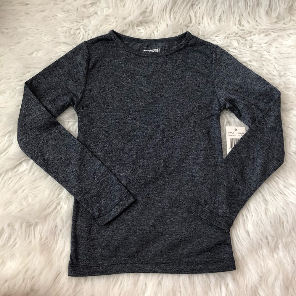 32 Degrees Heat Kids Base Layer Shirt Dark Gray